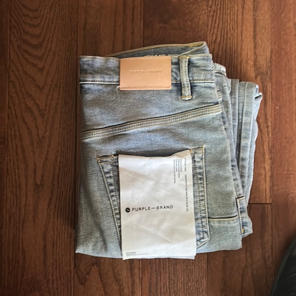 purple Other - Purple Jeans light indigo